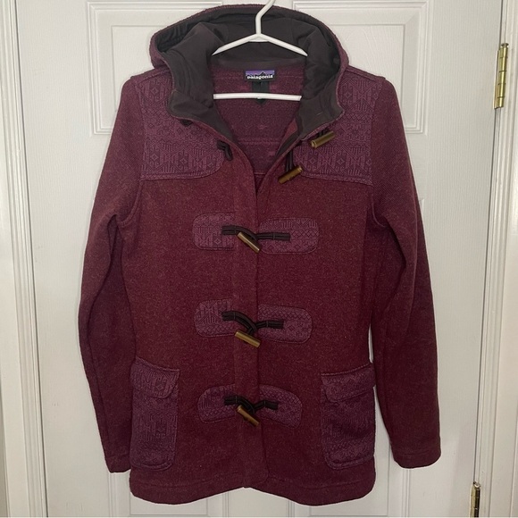 Patagonia Better Sweater Icelandic Fleece Hooded Coat Jacket Medium - Picture 1 of 5